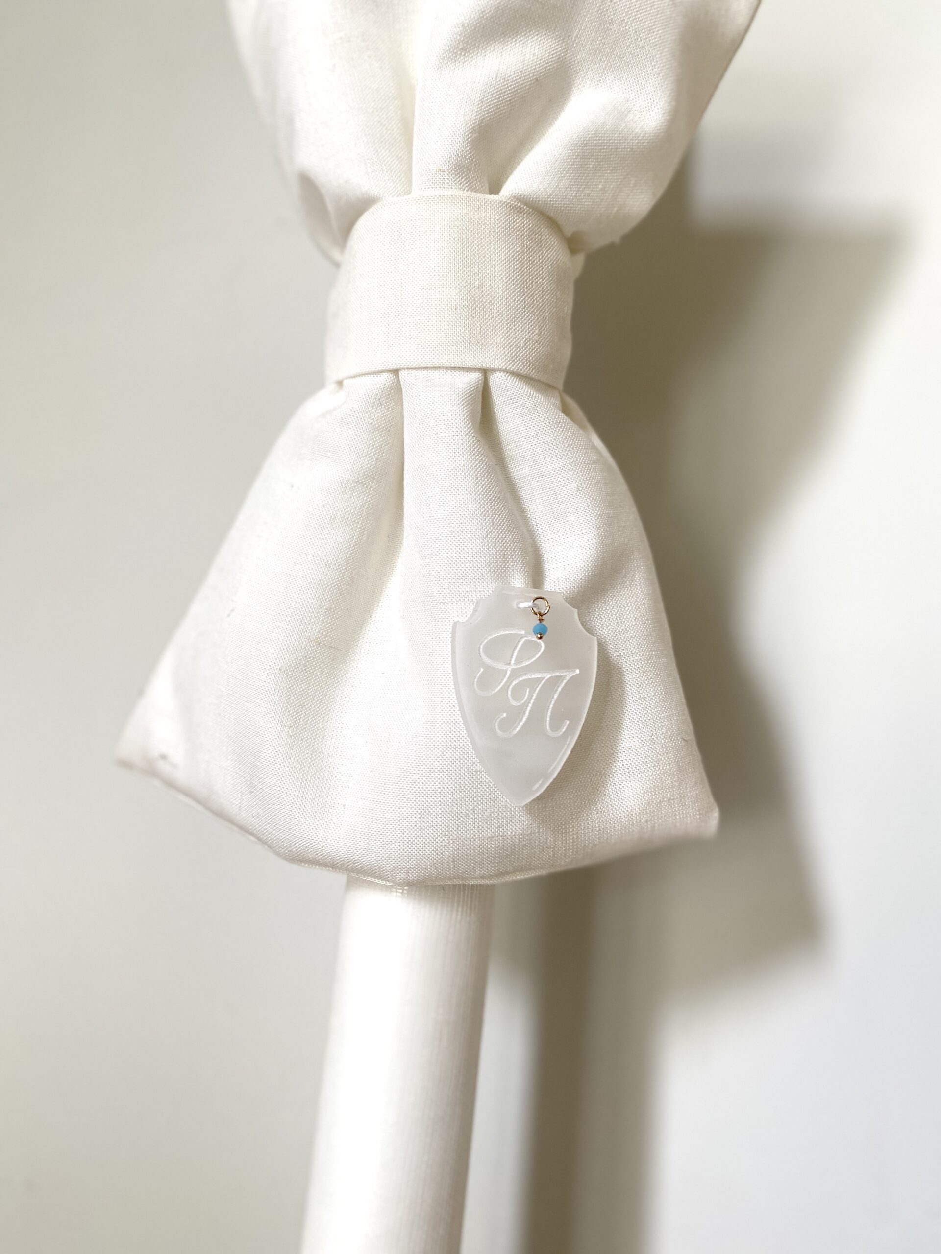 baby-crest-baptism-lampada-candle-acrylic-ornament-linen-bow