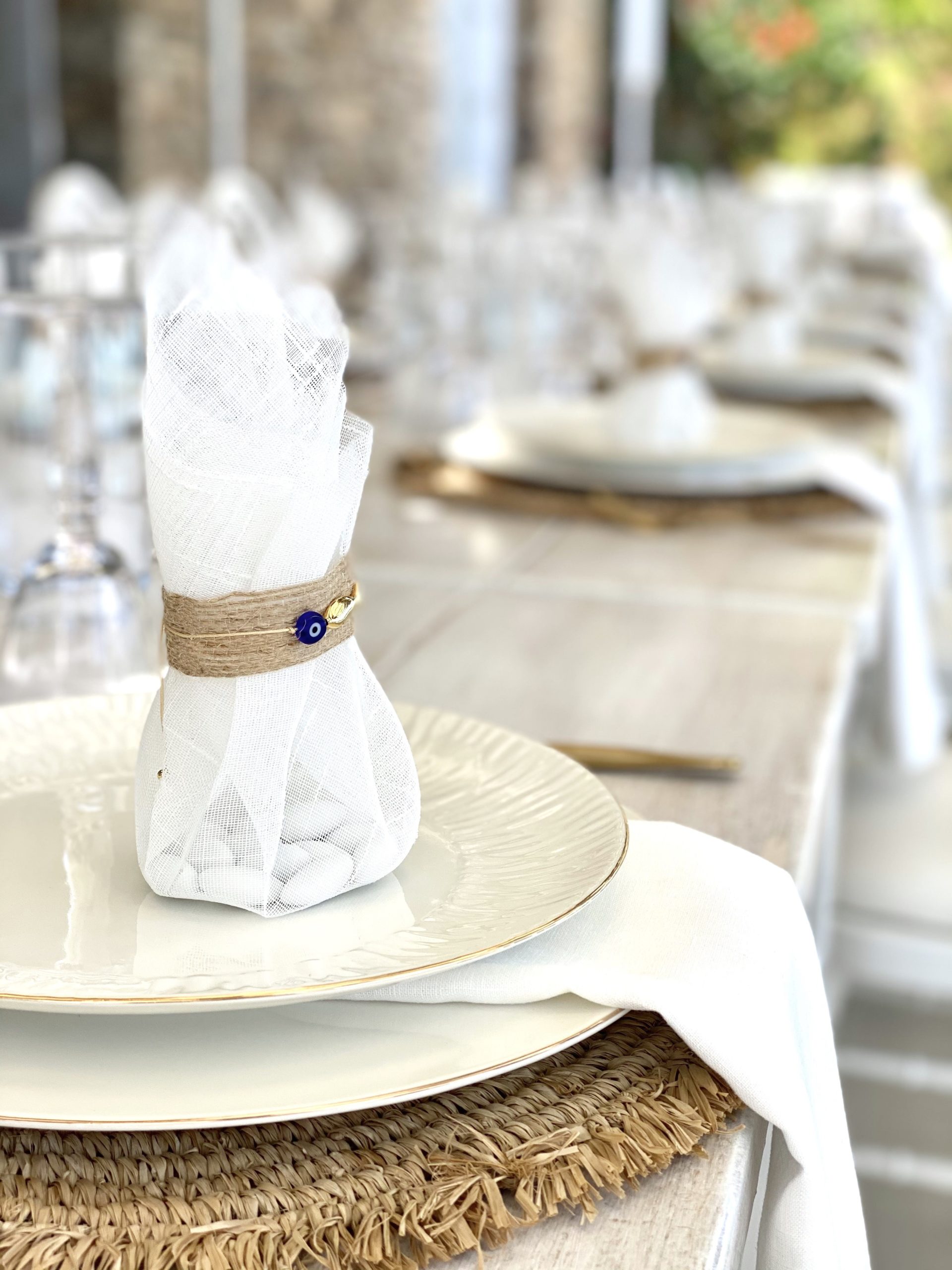 charming-greece-wedding-favors-table-setup