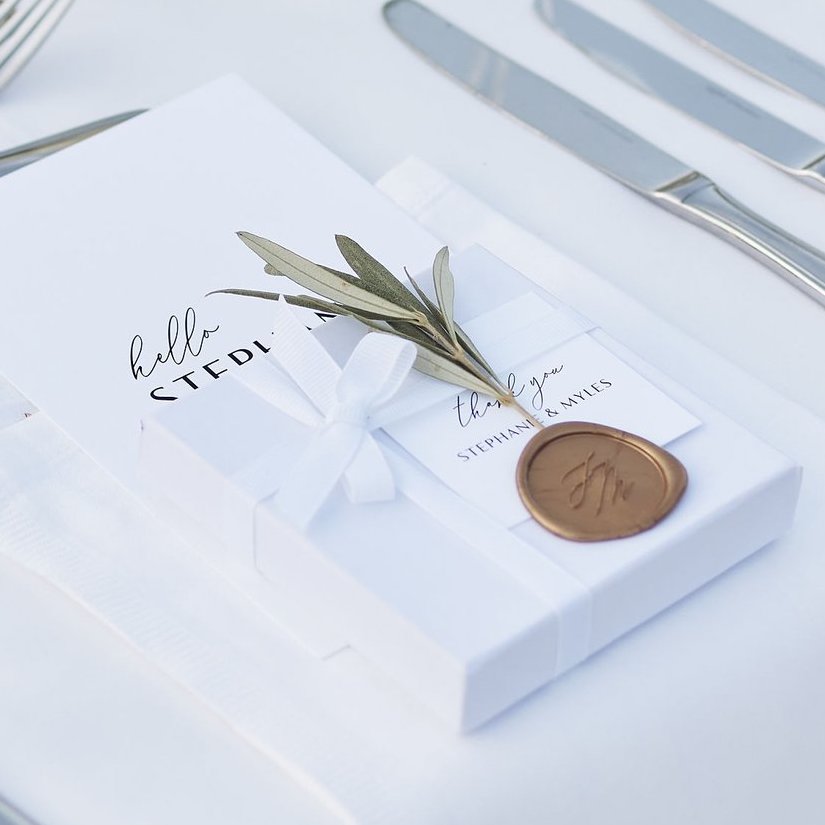 timeless-elegance-wedding-favor-box-olive-wax-seal-main-photo